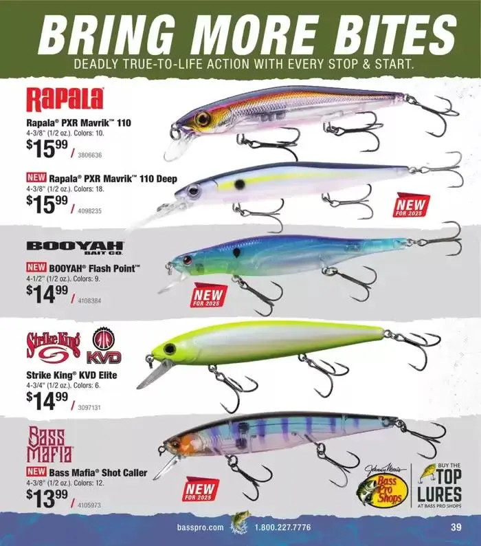Fishing Specialist Catalog from March 5 to April 3 2025 - flyer page 38
