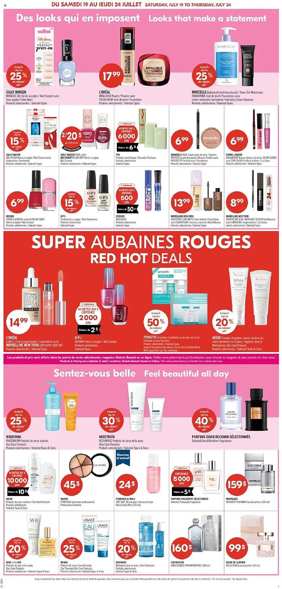 Pharmaprix flyer from July 18 to July 23 2025 - flyer page 12