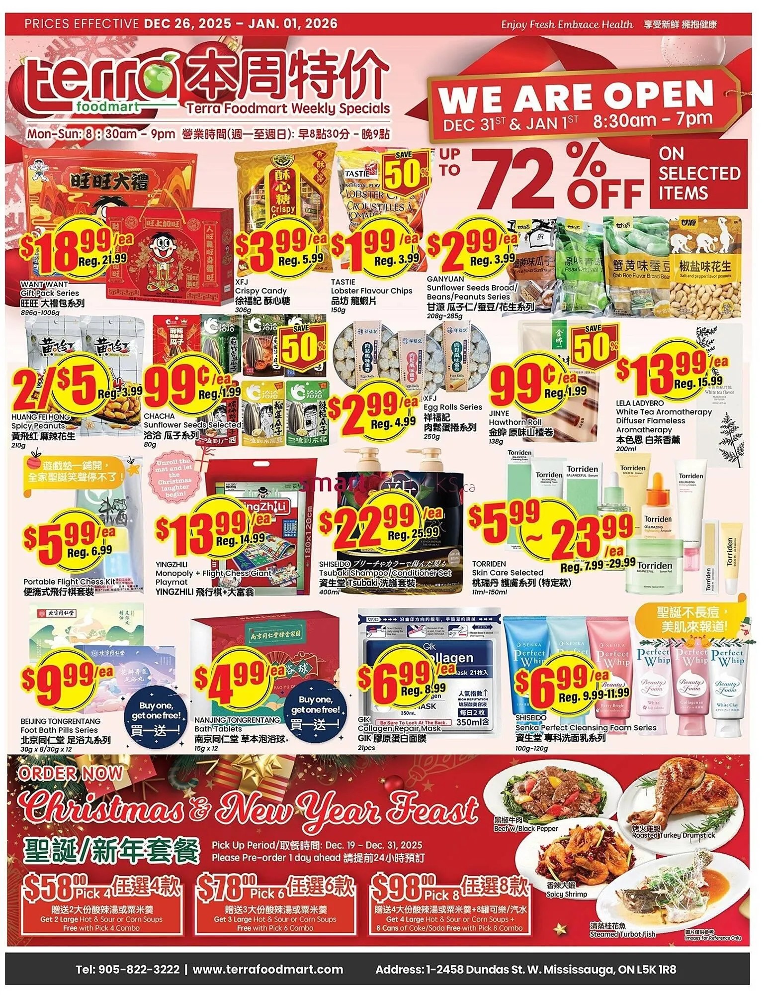 Terra Foodmart flyer from December 26 to January 1 2026 - flyer page 1