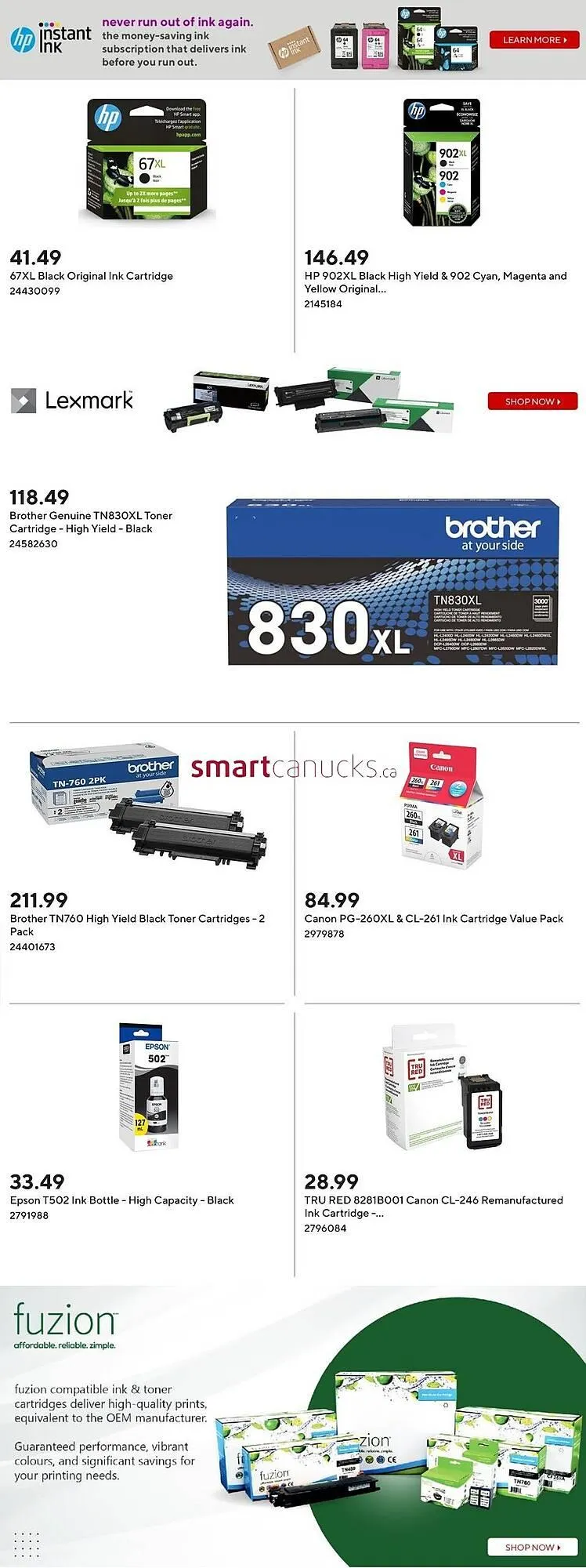 Staples flyer from November 1 to November 7 2024 - flyer page 18