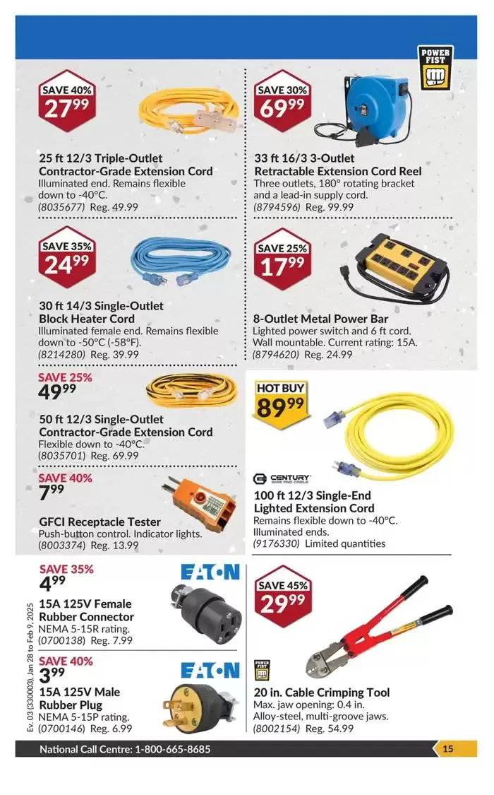 Discounts and promotions from January 28 to February 9 2025 - flyer page 20