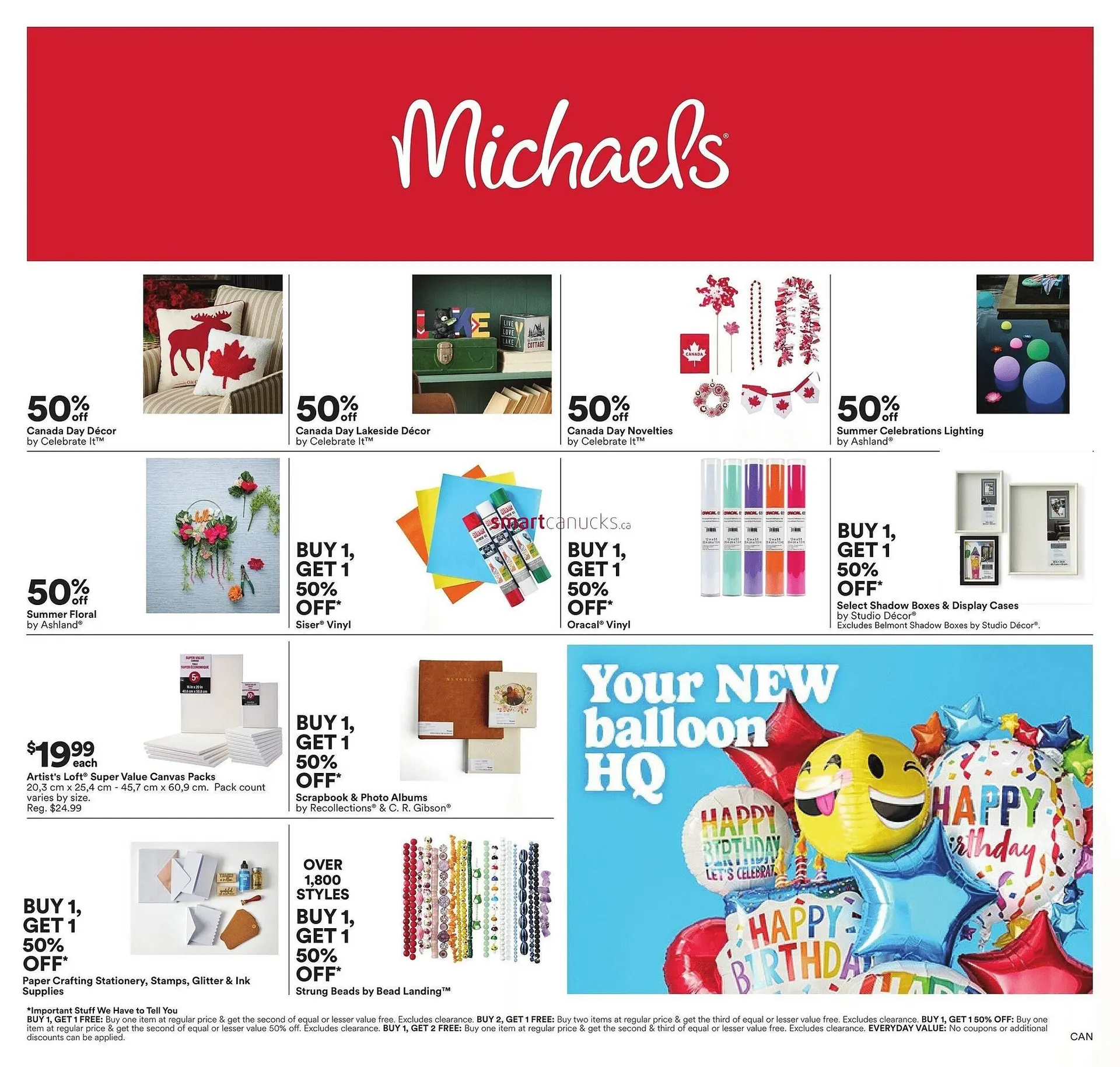 Michaels flyer from June 20 to June 26 2025 - flyer page 1