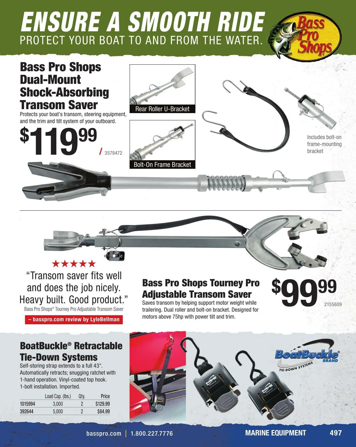 Bass Pro Current flyer from April 7 to April 21 2025 - flyer page 497