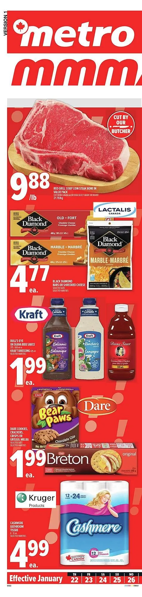 Metro flyer from January 22 to January 29 2026 - flyer page 2