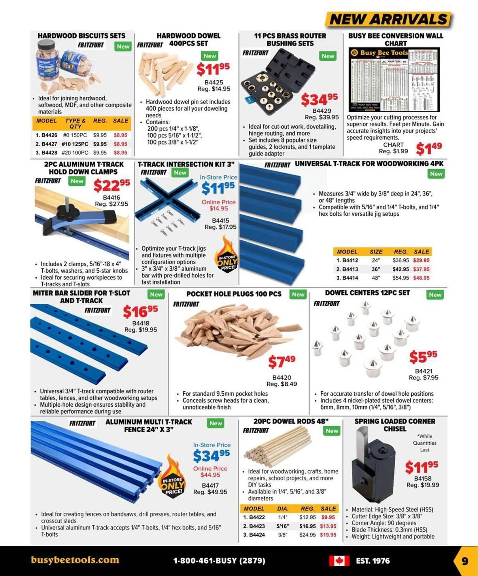 Busy Bee Tools flyer from September 9 to October 18 2025 - flyer page 9