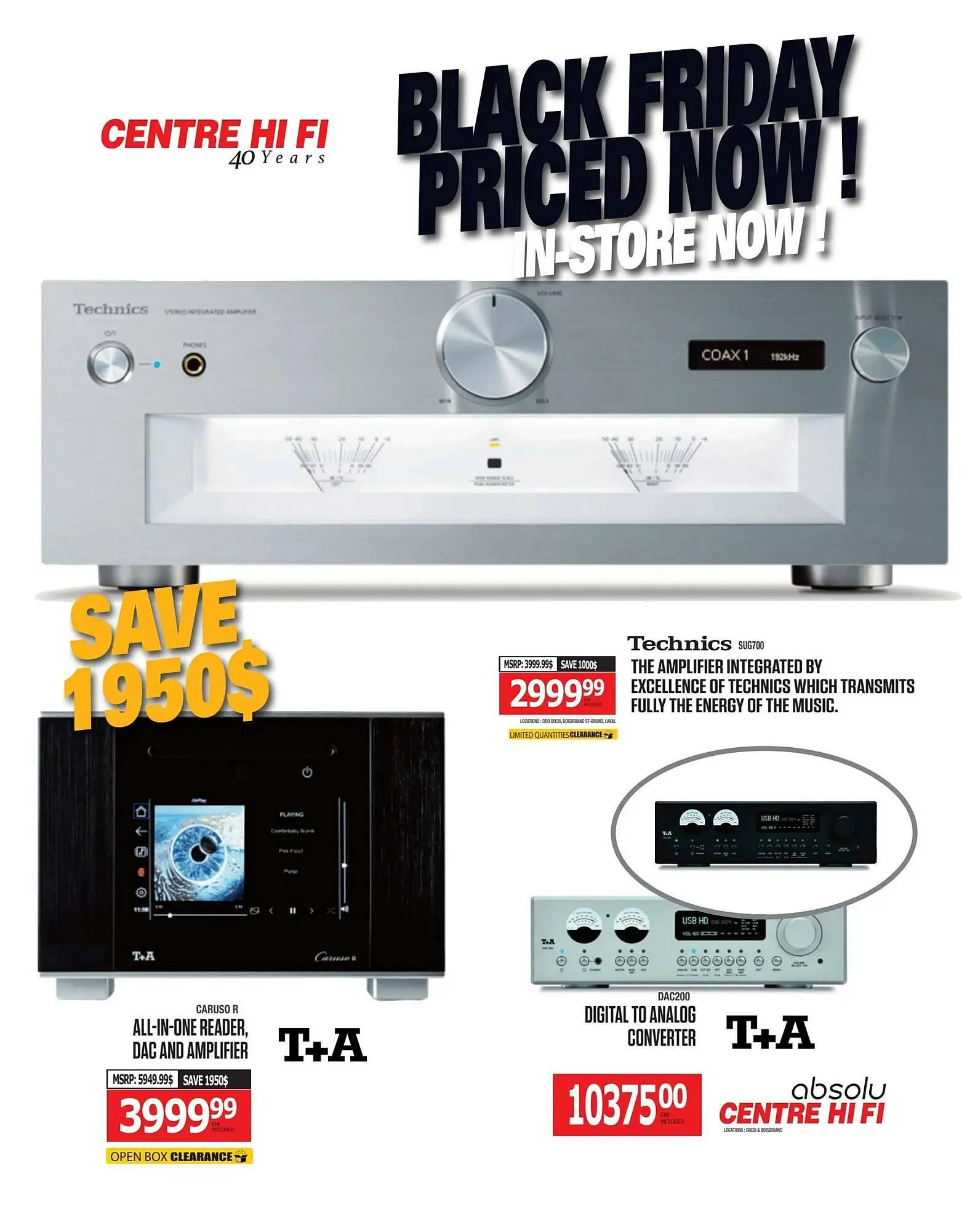 Centre Hi-Fi flyer from October 31 to November 6 2025 - flyer page 43