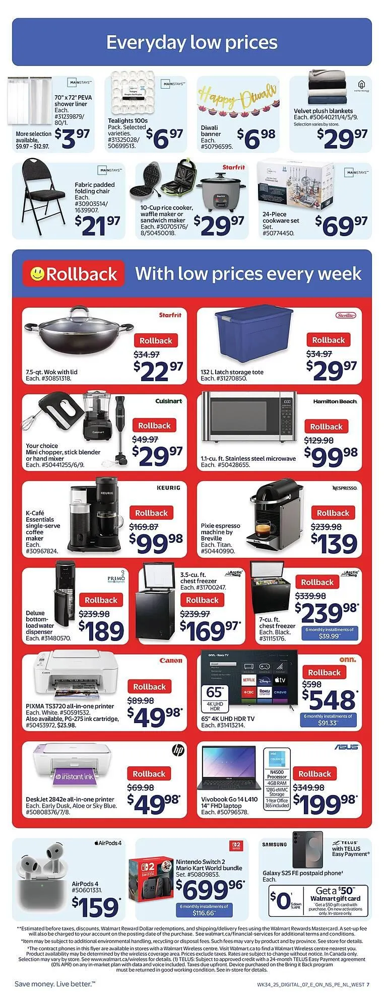 Walmart flyer from September 18 to September 25 2025 - flyer page 19