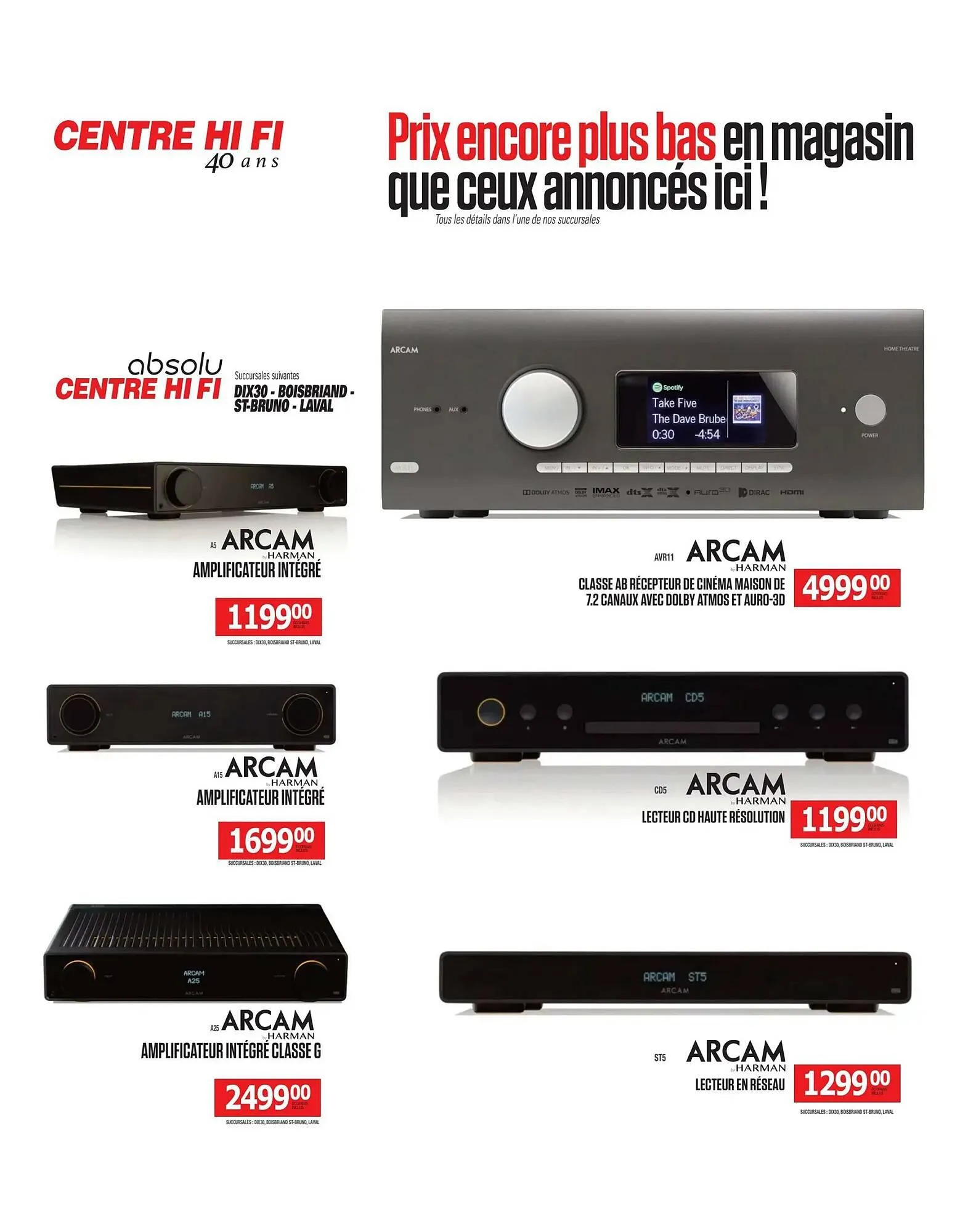 Centre Hi-Fi flyer from October 24 to October 30 2025 - flyer page 43