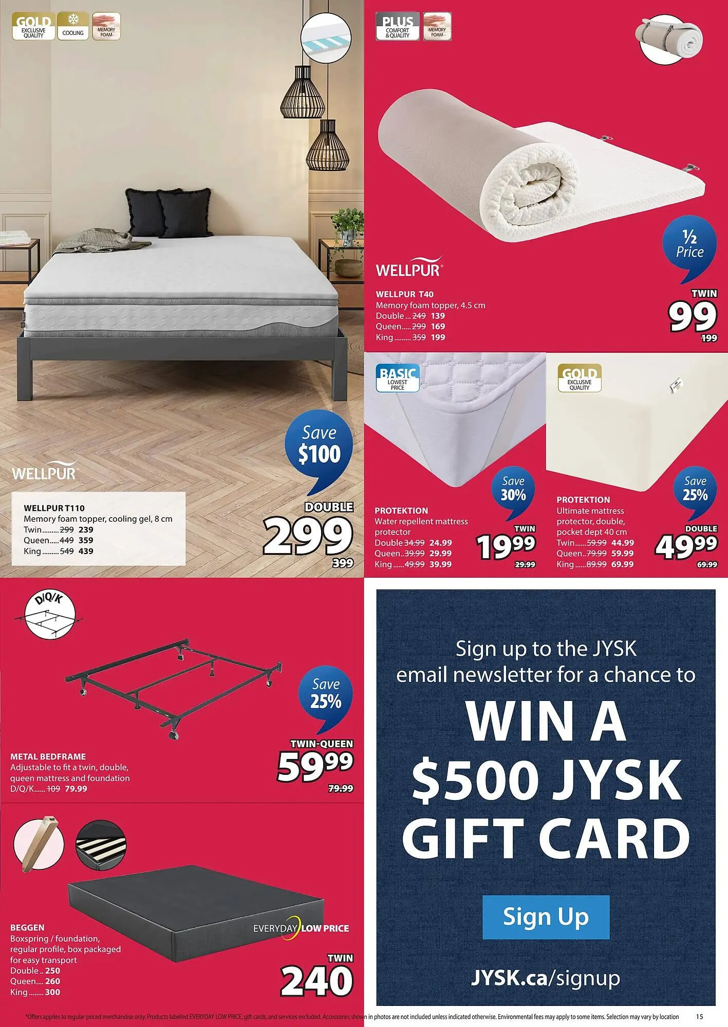 JYSK flyer from July 3 to July 9 2025 - flyer page 15