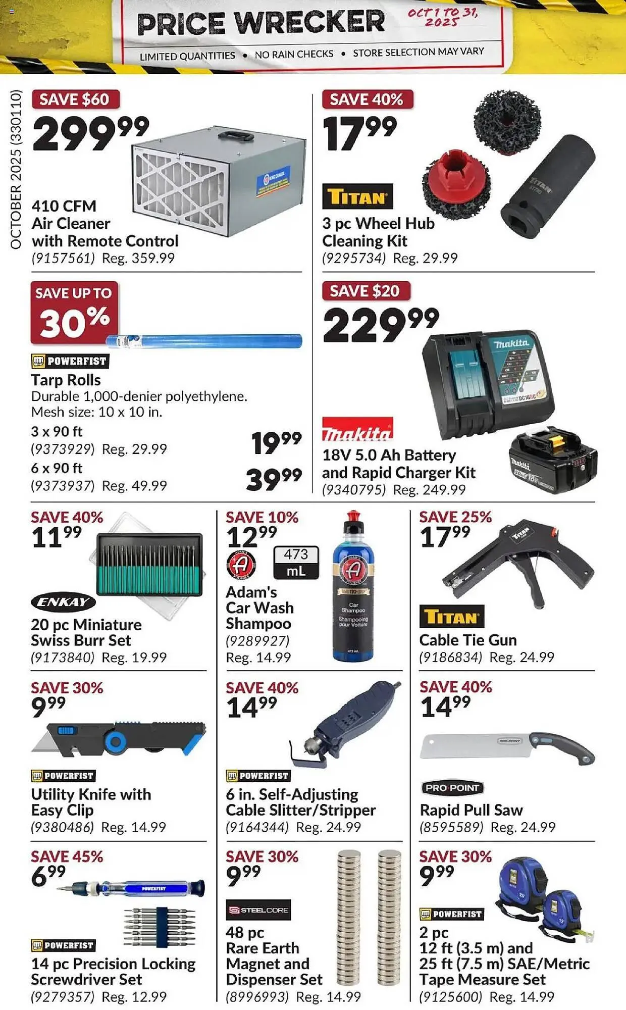 Princess Auto flyer from October 1 to November 1 2025 - flyer page 23