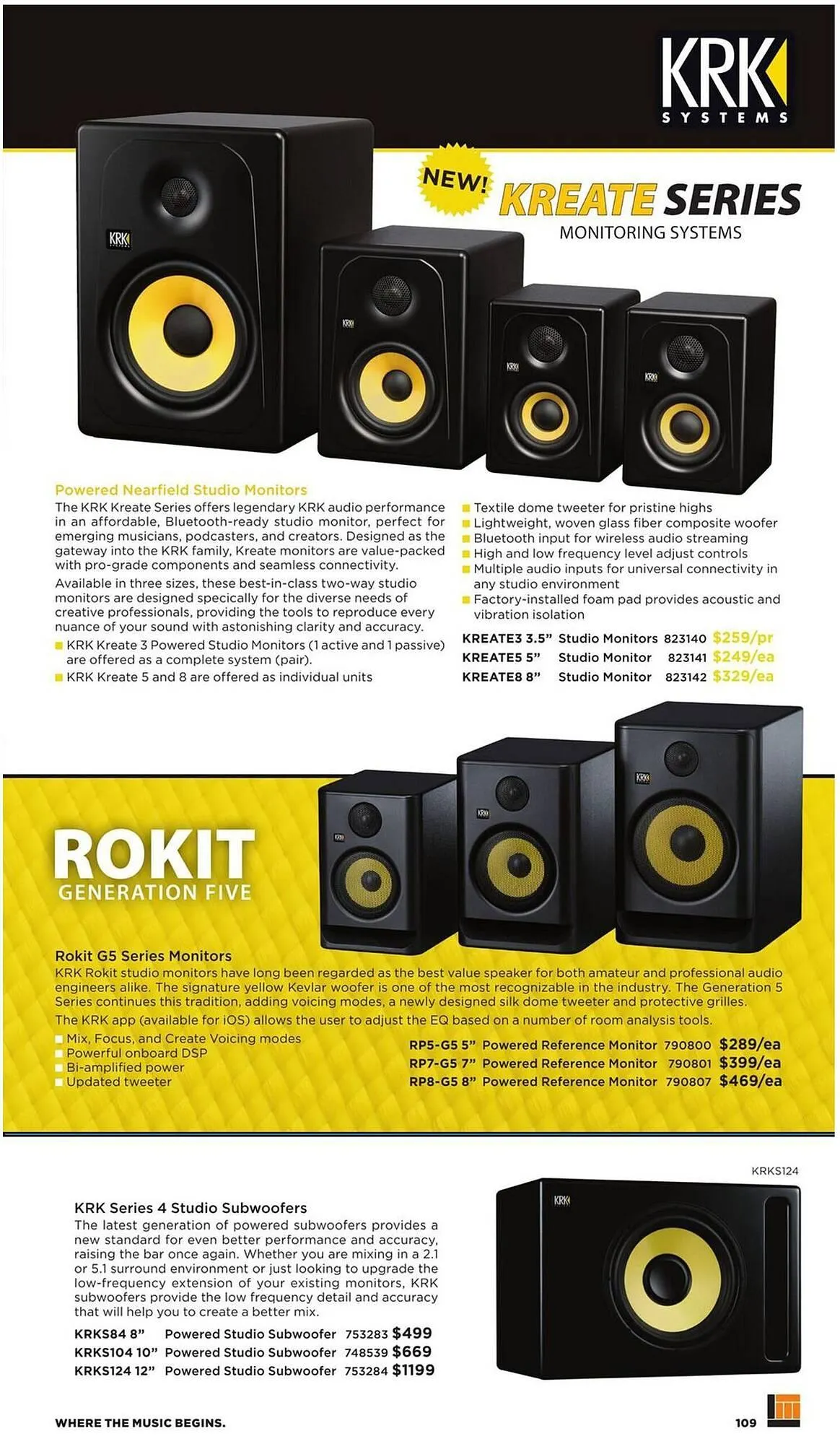 Long & McQuade flyer from October 9 to October 31 2025 - flyer page 109