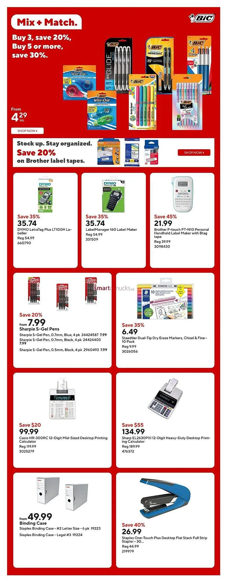 Staples flyer from February 13 to February 19 2026 - flyer page 14