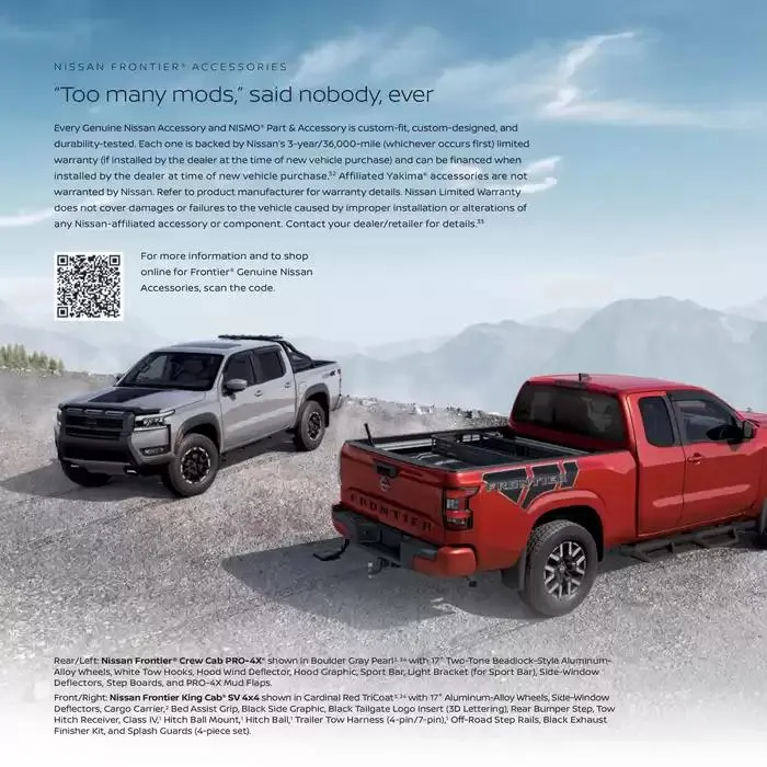 Nissan Frontier 2025 from February 20 to February 20 2026 - flyer page 23
