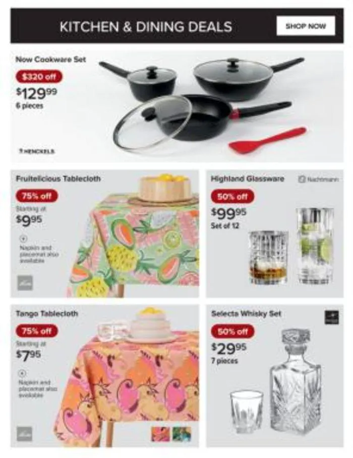 Linen Chest Flyer I Shop our Warehouse Sale from September 19 to October 3 2024 - flyer page 16