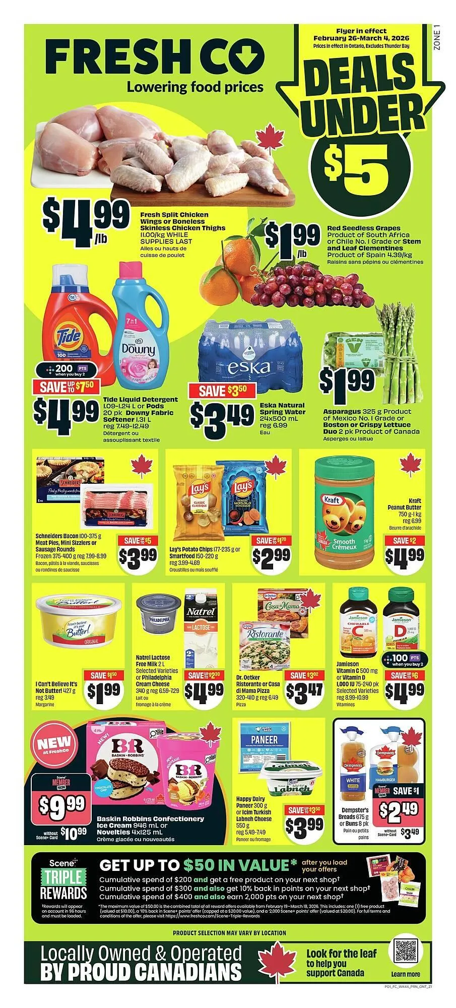 FreshCo flyer from February 26 to March 5 2026 - flyer page 1