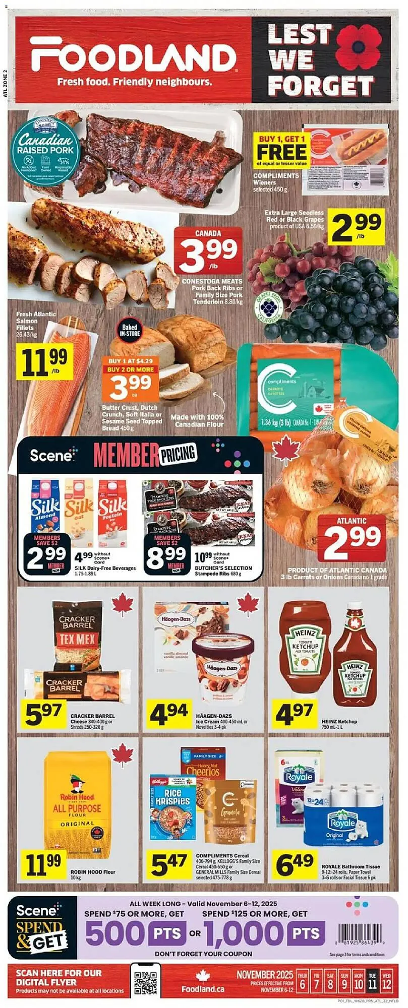 Foodland flyer from November 6 to November 13 2025 - flyer page 1