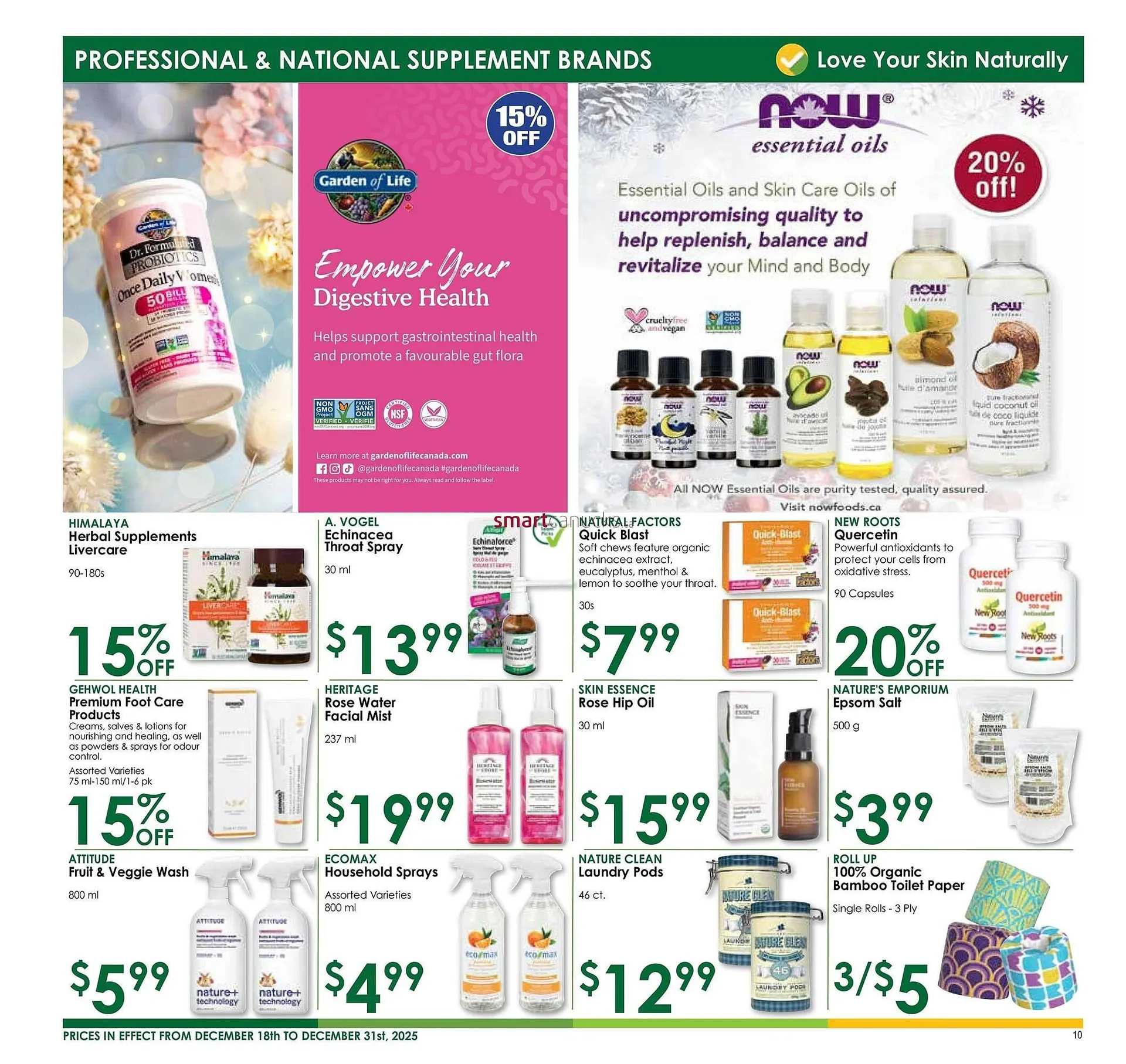 Nature's Emporium flyer from December 18 to December 31 2025 - flyer page 10
