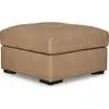 Bandon Oversized Accent Ottoman - Toffee