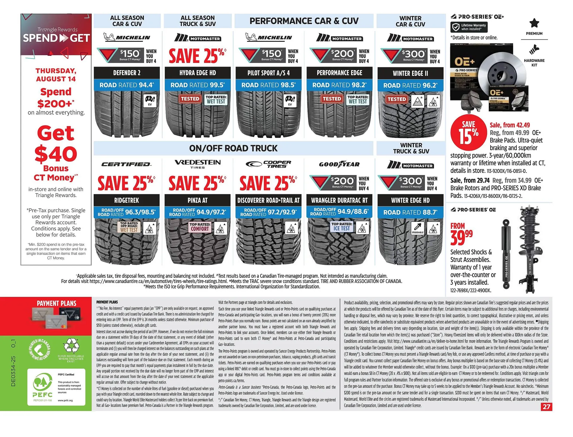 Canadian Tire flyer from August 14 to August 21 2025 - flyer page 26