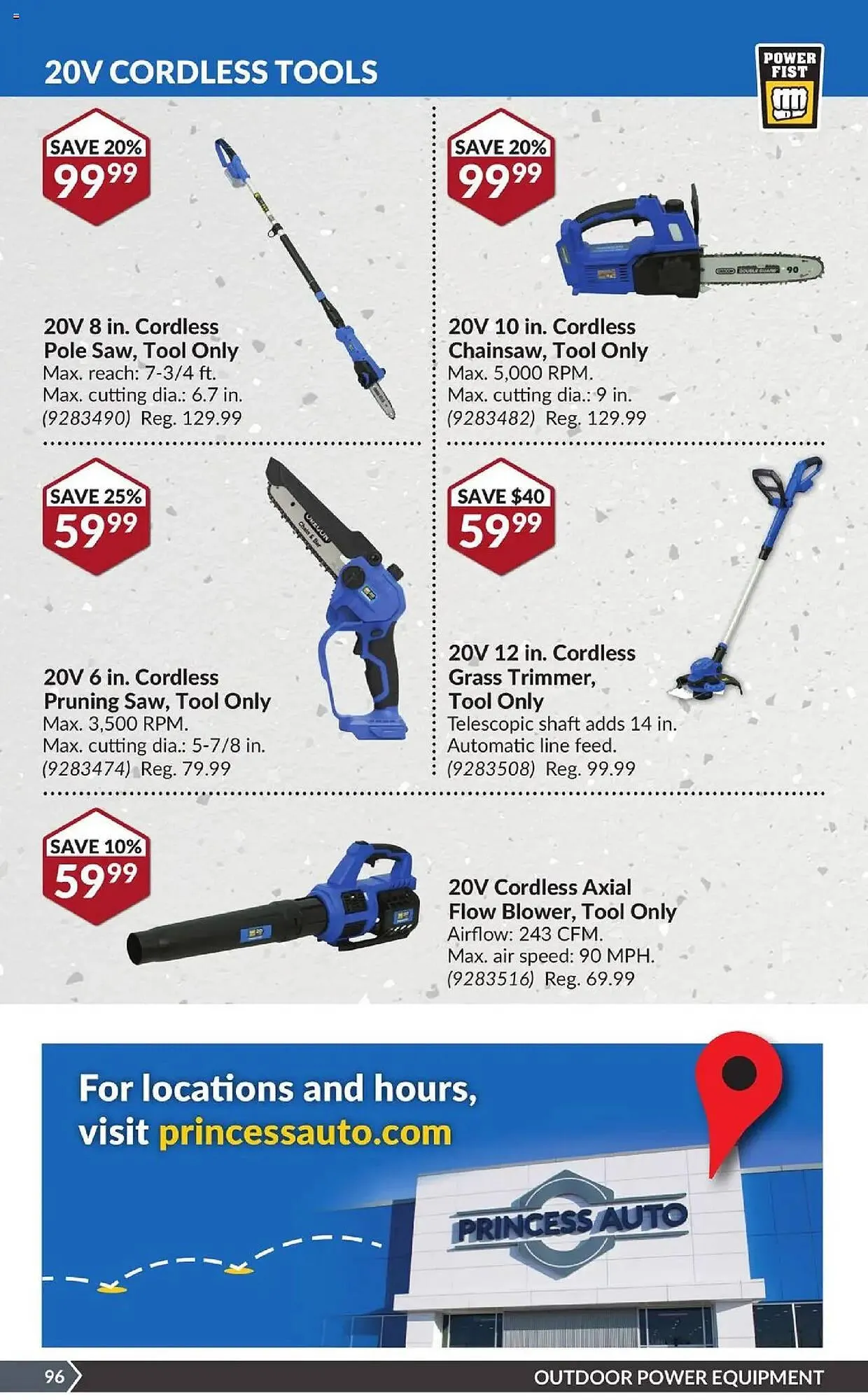 Princess Auto flyer from April 22 to May 4 2025 - flyer page 101