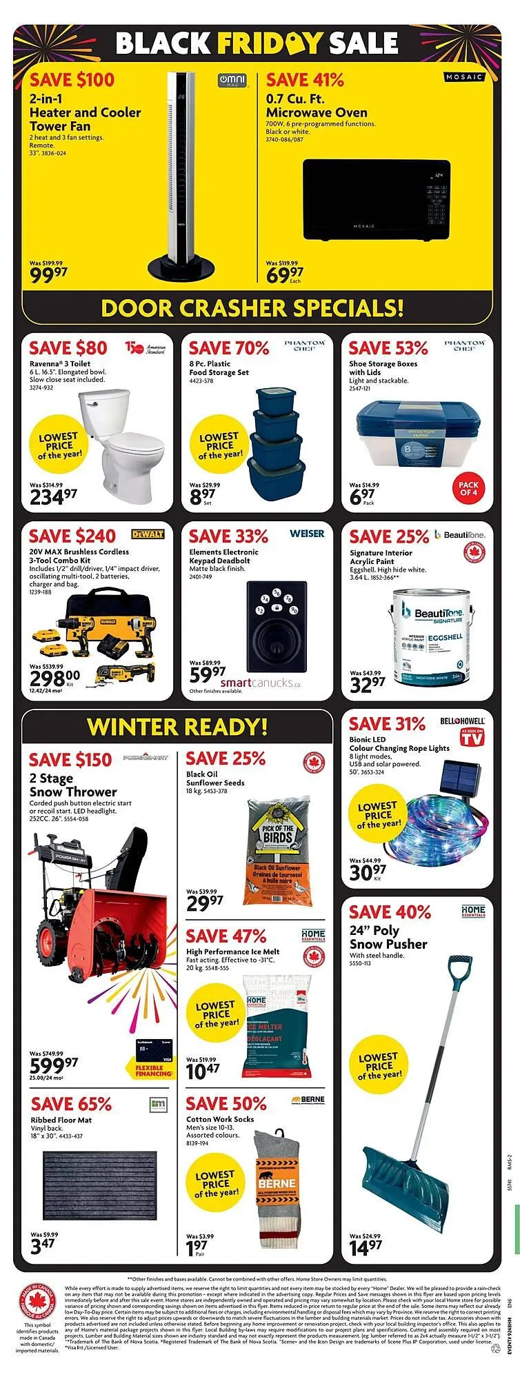 Home Hardware flyer from November 27 to December 3 2025 - flyer page 2
