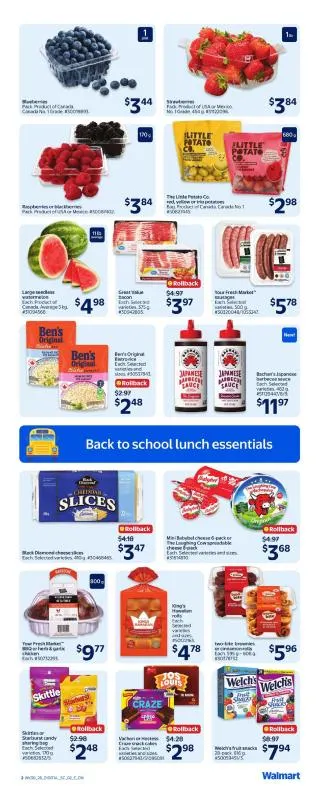 Walmart Flyer from August 20 to August 26 2026 - flyer page 3