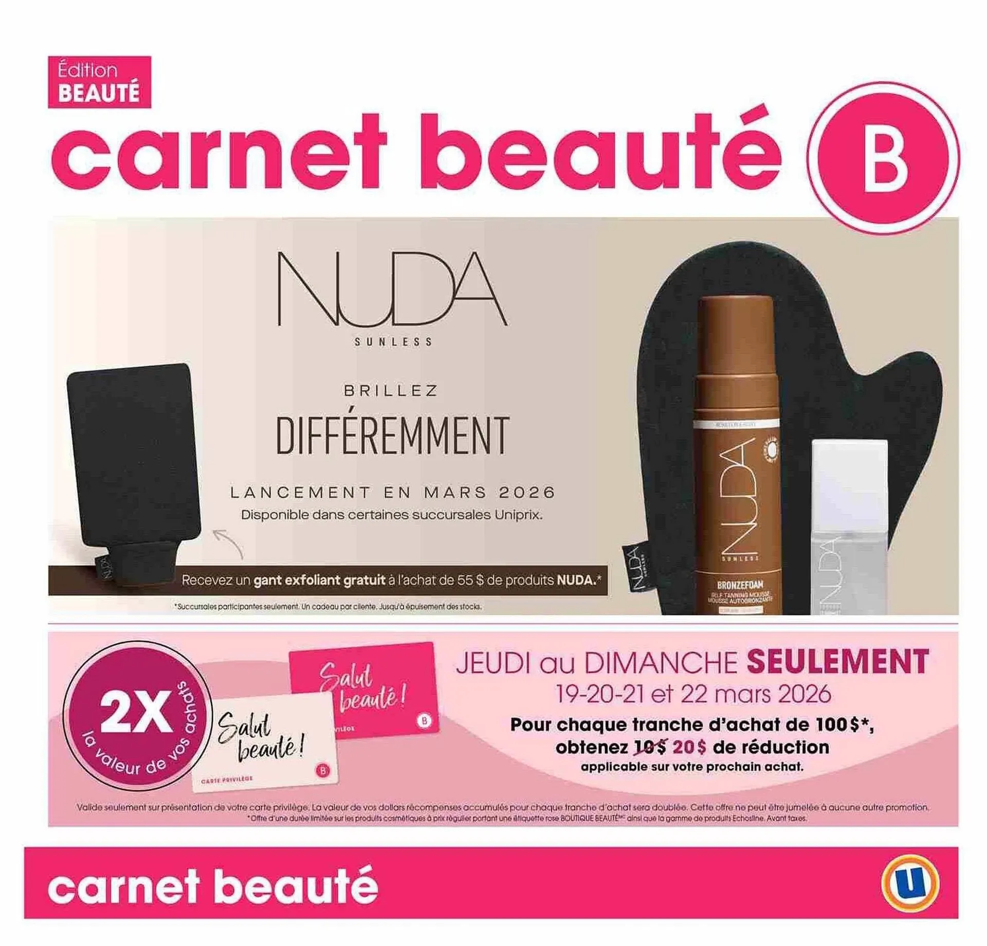 Uniprix flyer from March 18 to March 25 2026 - flyer page 9