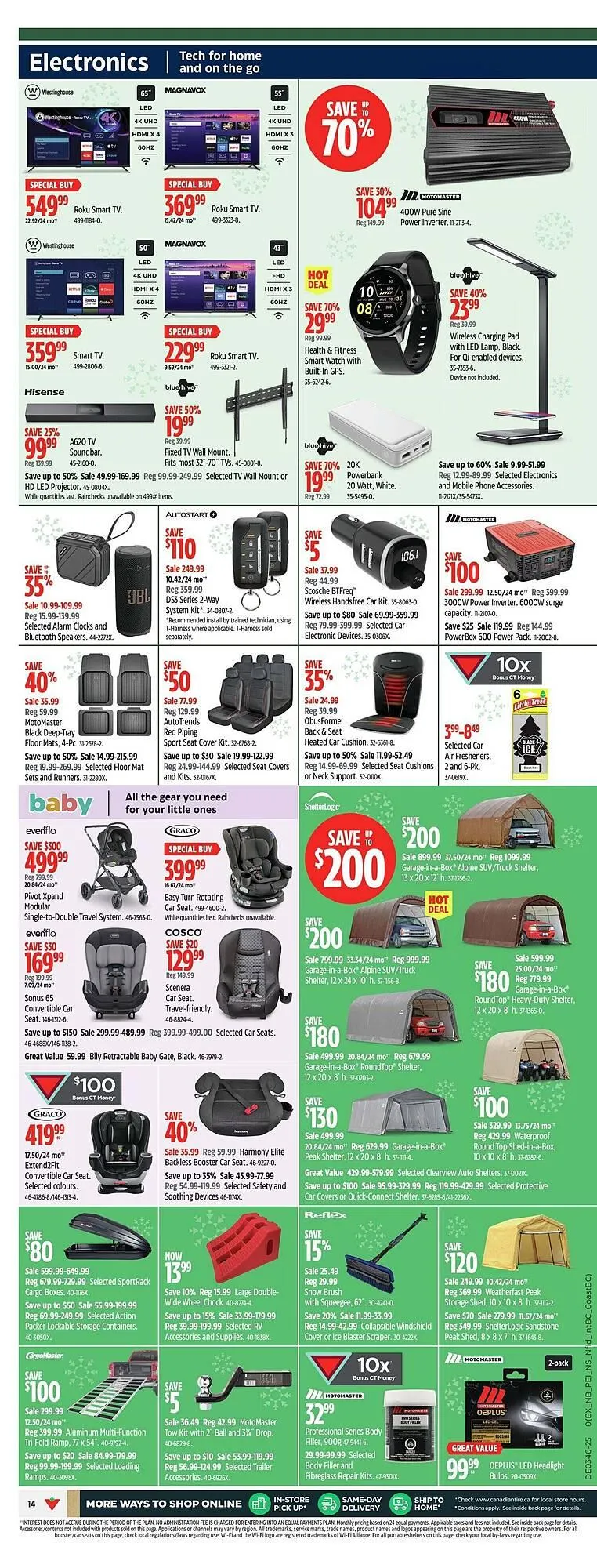 Canadian Tire flyer from November 6 to November 13 2025 - flyer page 22