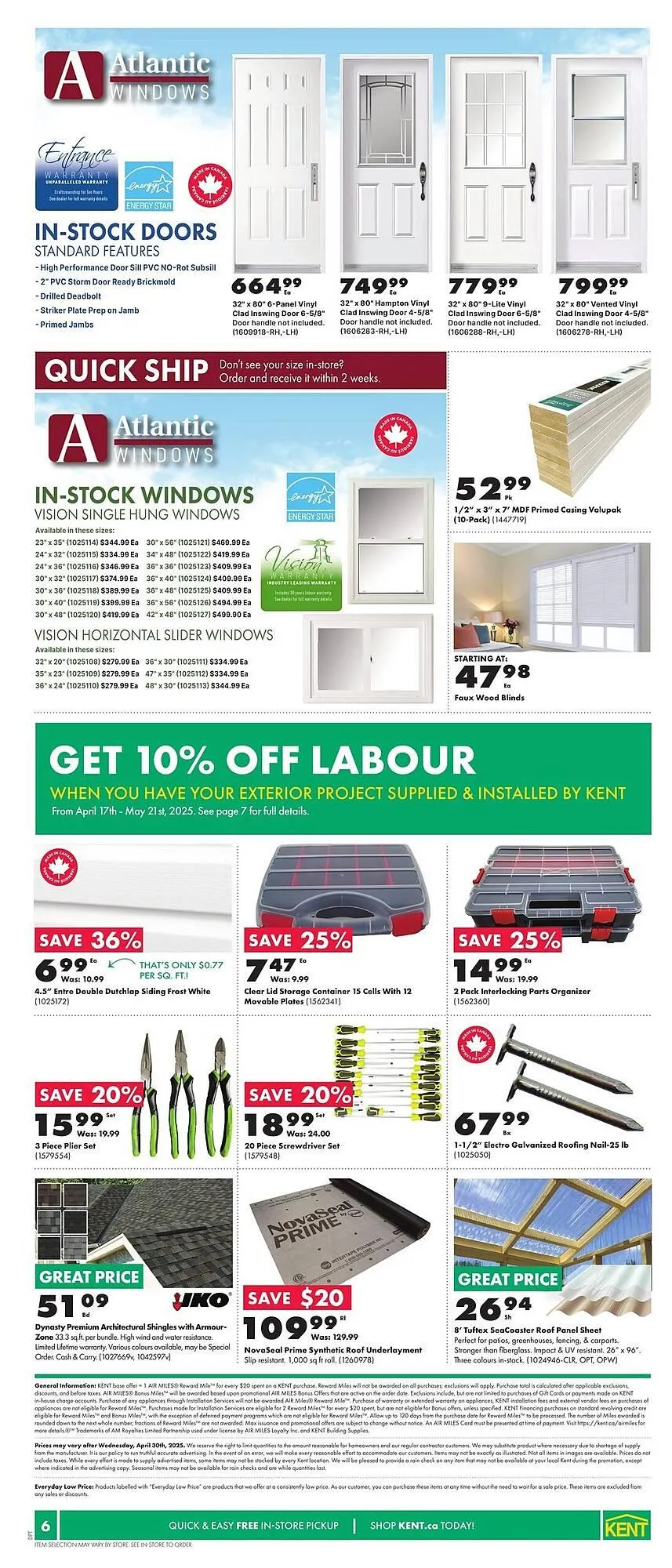 Kent flyer from April 24 to May 4 2025 - flyer page 8