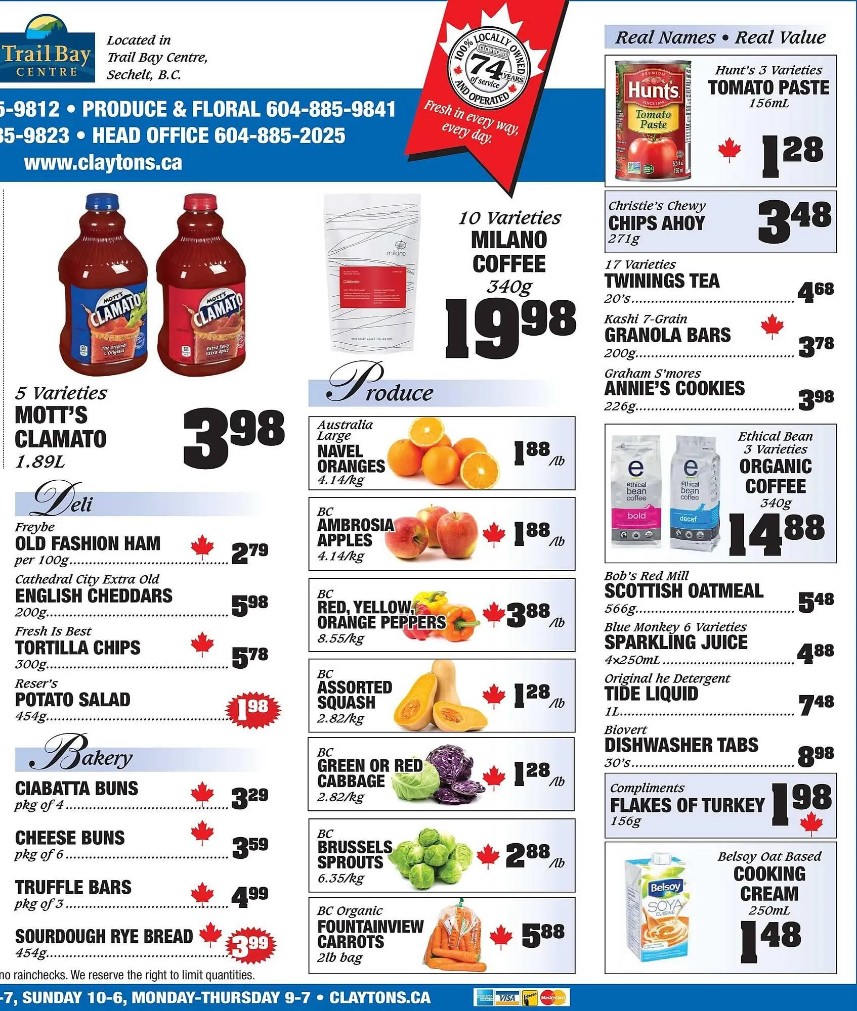 Claytons Heritage Market flyer from October 24 to October 30 2025 - flyer page 2