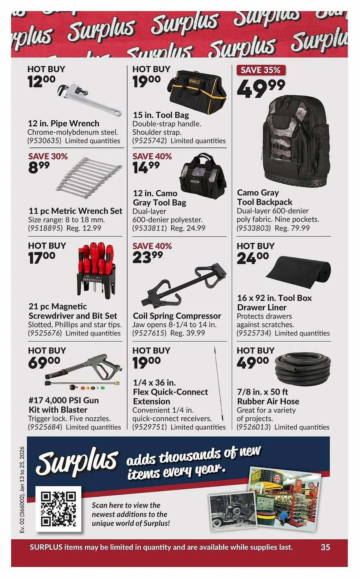 Princess Auto flyer from January 13 to January 26 2026 - flyer page 40