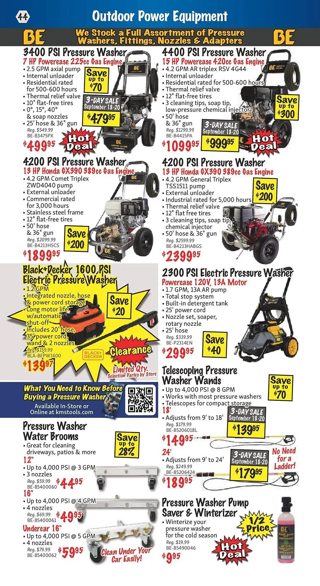 KMS Tools flyer from September 1 to September 15 2025 - flyer page 44