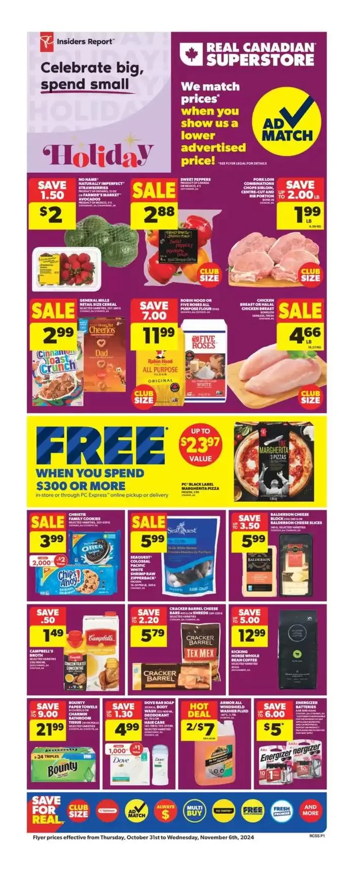 Offers for bargain hunters from October 31 to November 6 2024 - flyer page 2