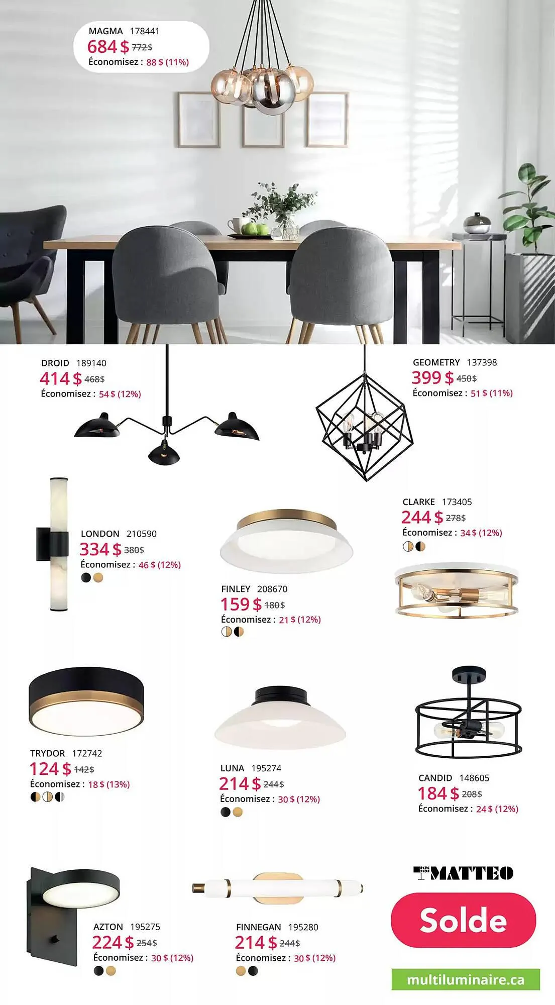 Multi Luminaire flyer from January 13 to July 8 2025 - flyer page 17