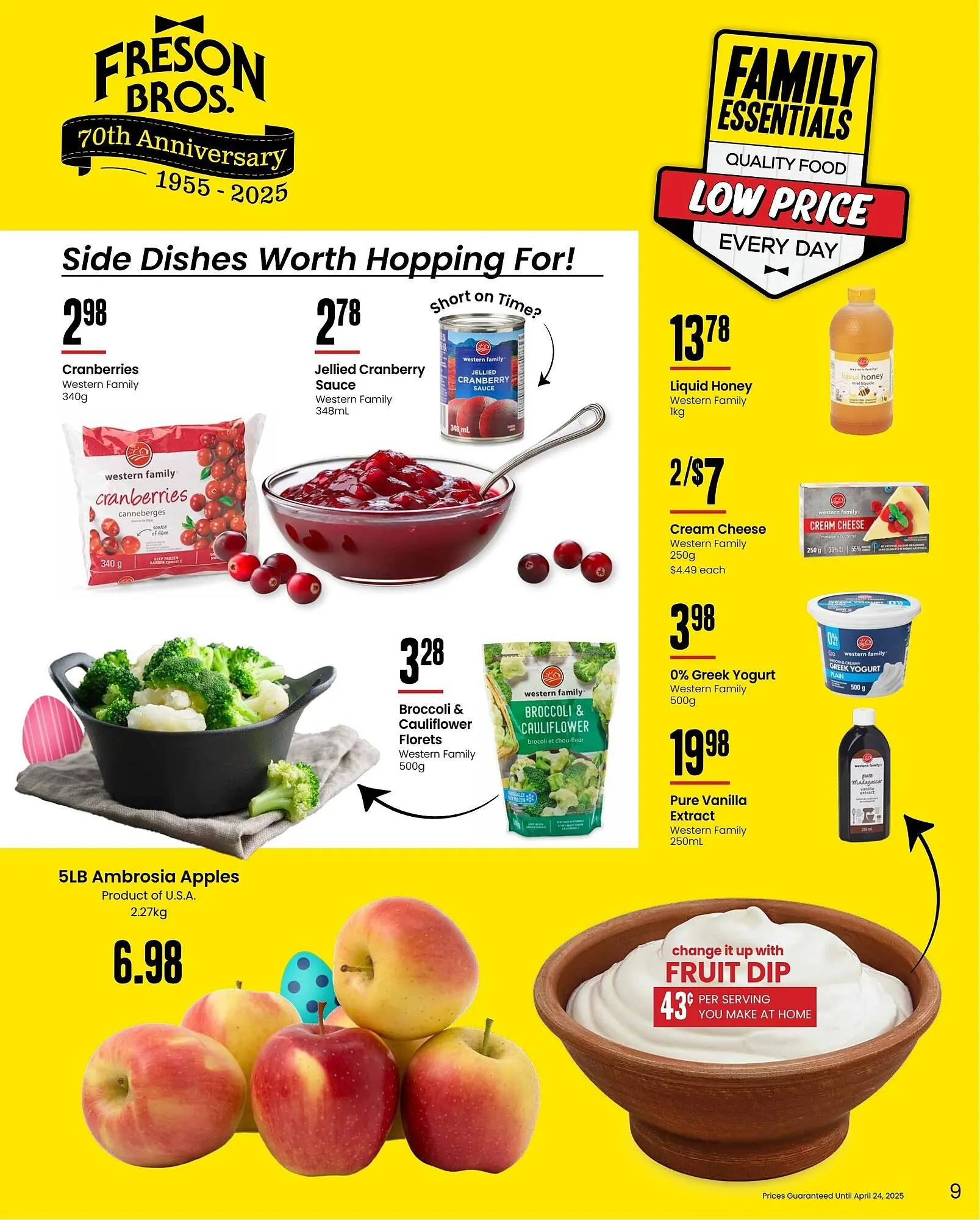 Freson Bros flyer from March 24 to April 13 2025 - flyer page 9