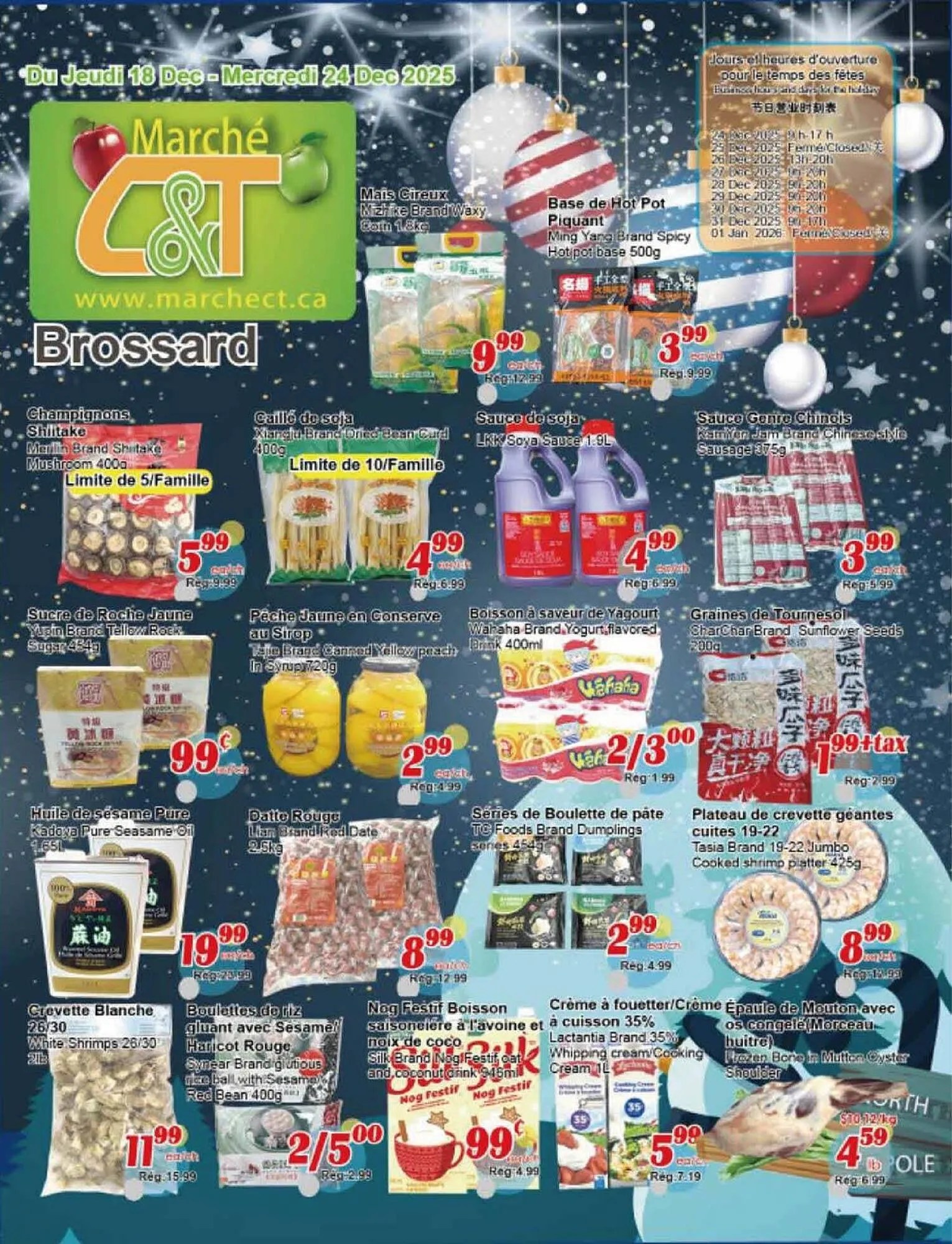 Marche C&T flyer from December 18 to December 24 2025 - flyer page 1