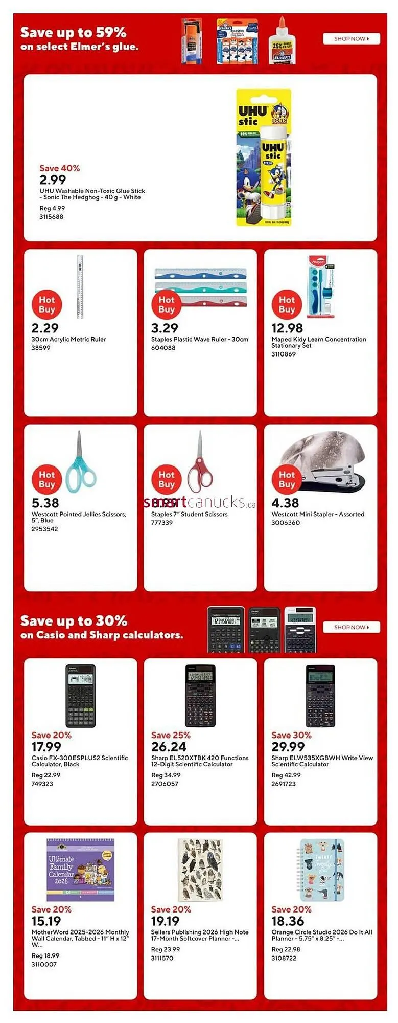 Staples flyer from August 29 to September 4 2025 - flyer page 10