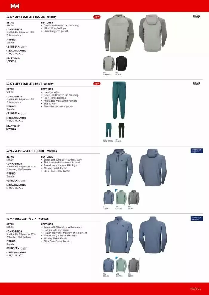 Booking Catalog SS24 from December 6 to December 31 2024 - flyer page 25