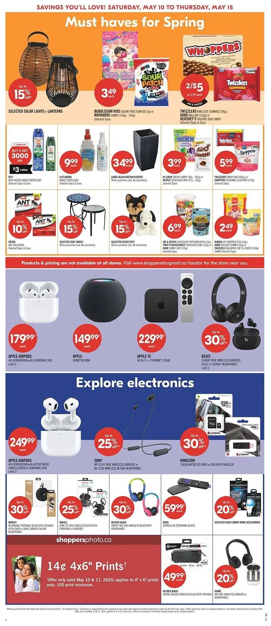 Shoppers Drug Mart flyer from May 10 to May 16 2025 - flyer page 9