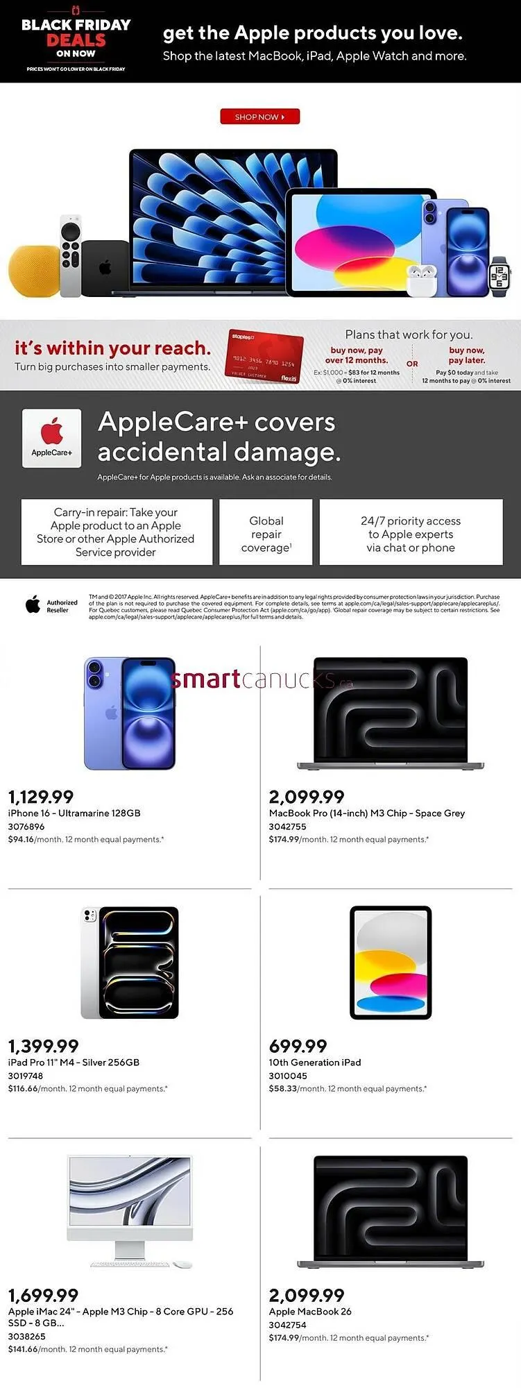 Staples flyer from November 13 to November 19 2024 - flyer page 11