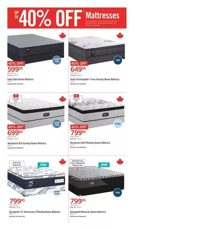 Brick Mattress Store from January 1 to January 13 2025 - flyer page 9