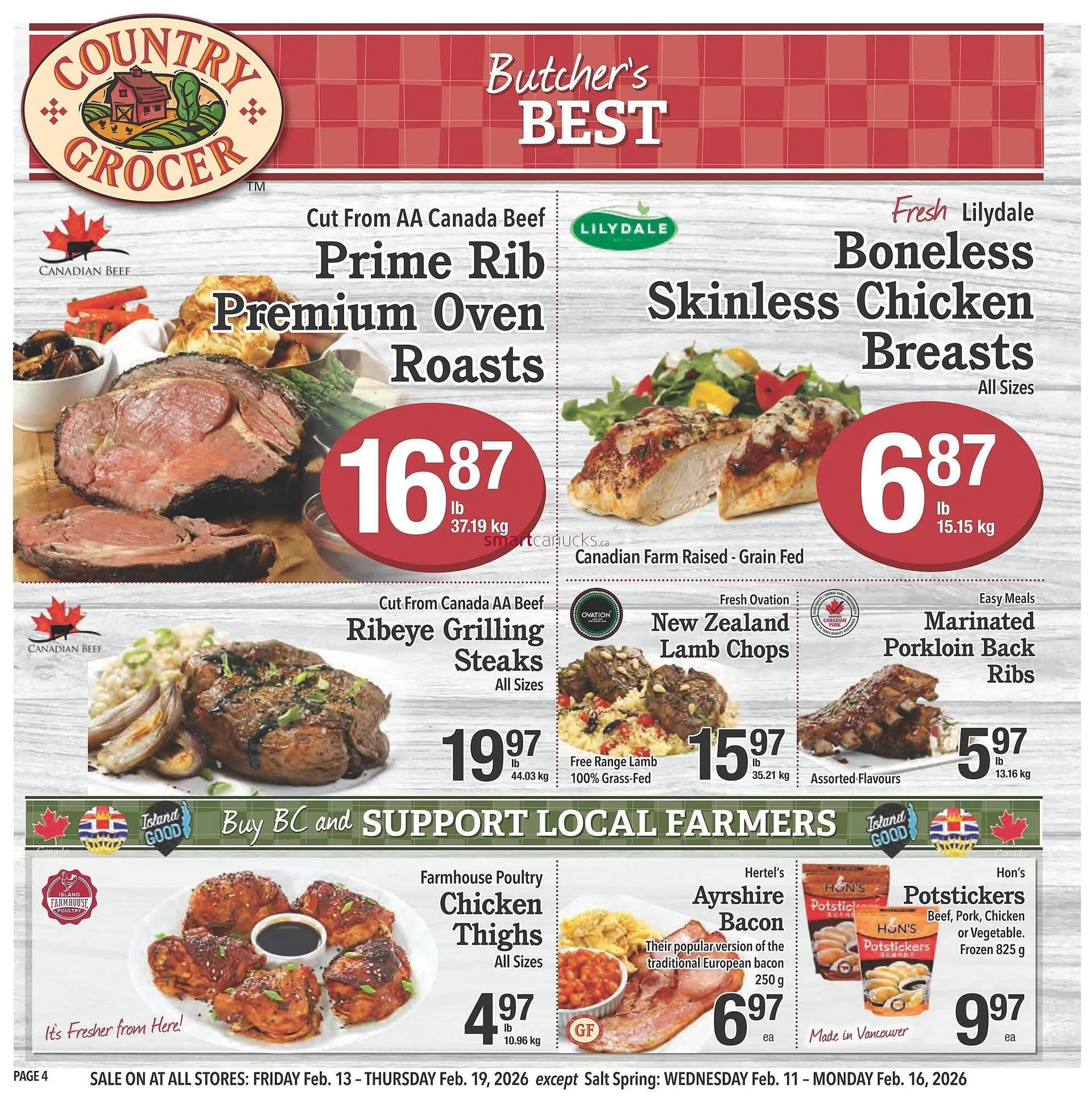 Country Grocer flyer from February 13 to February 19 2026 - flyer page 4