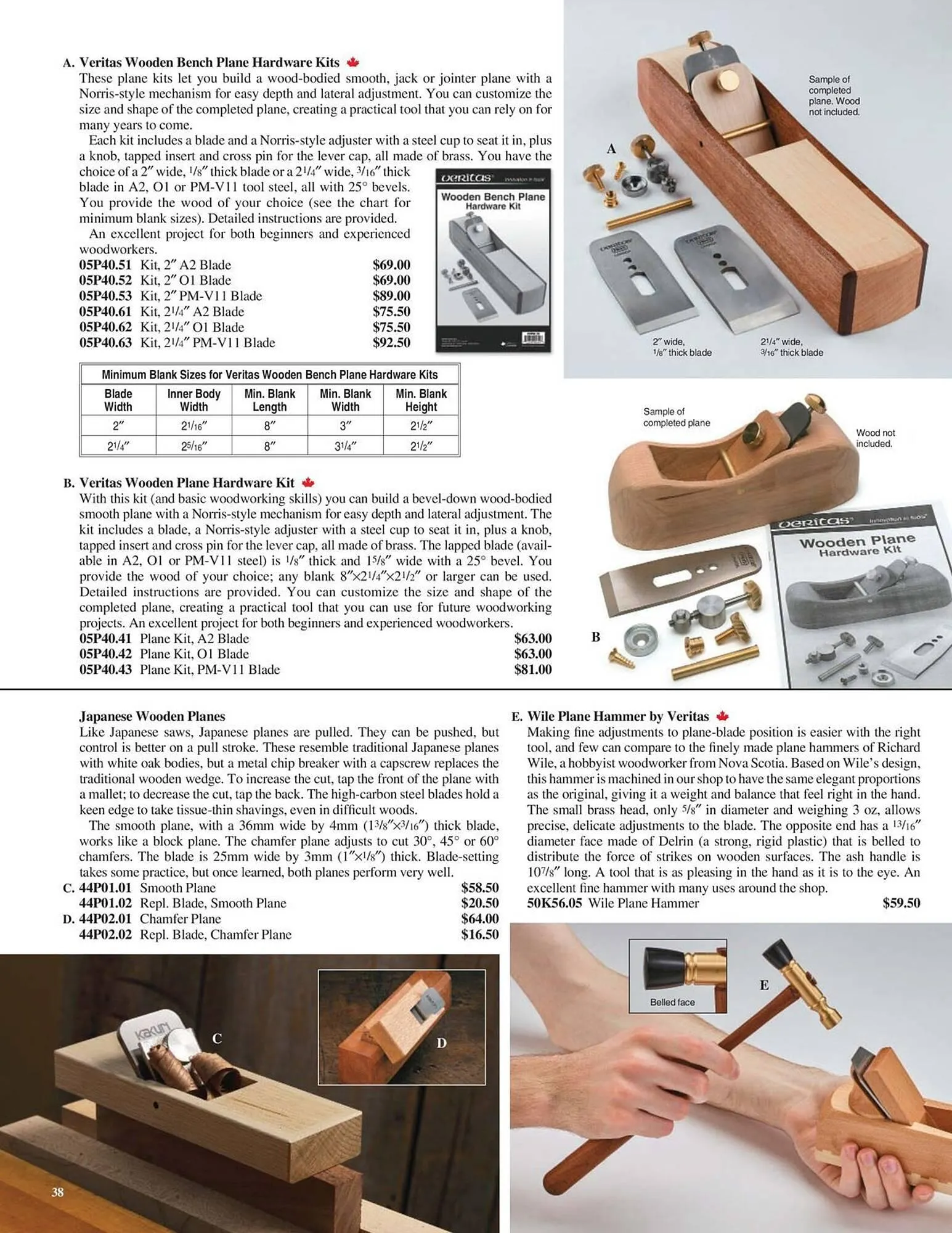 Lee Valley Tools flyer from July 8 to December 31 2025 - flyer page 39