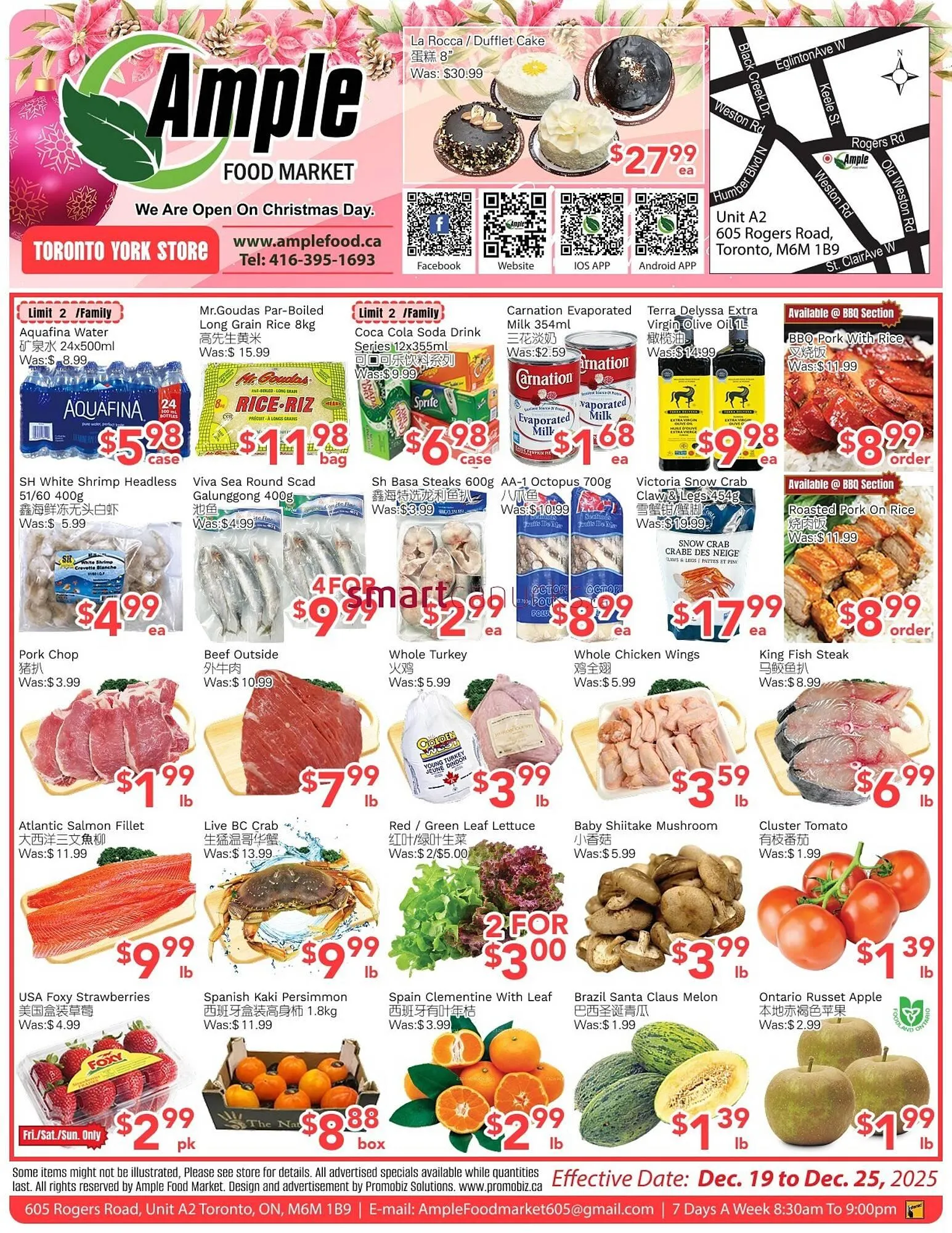 Ample Food Market flyer from December 19 to December 25 2025 - flyer page 1