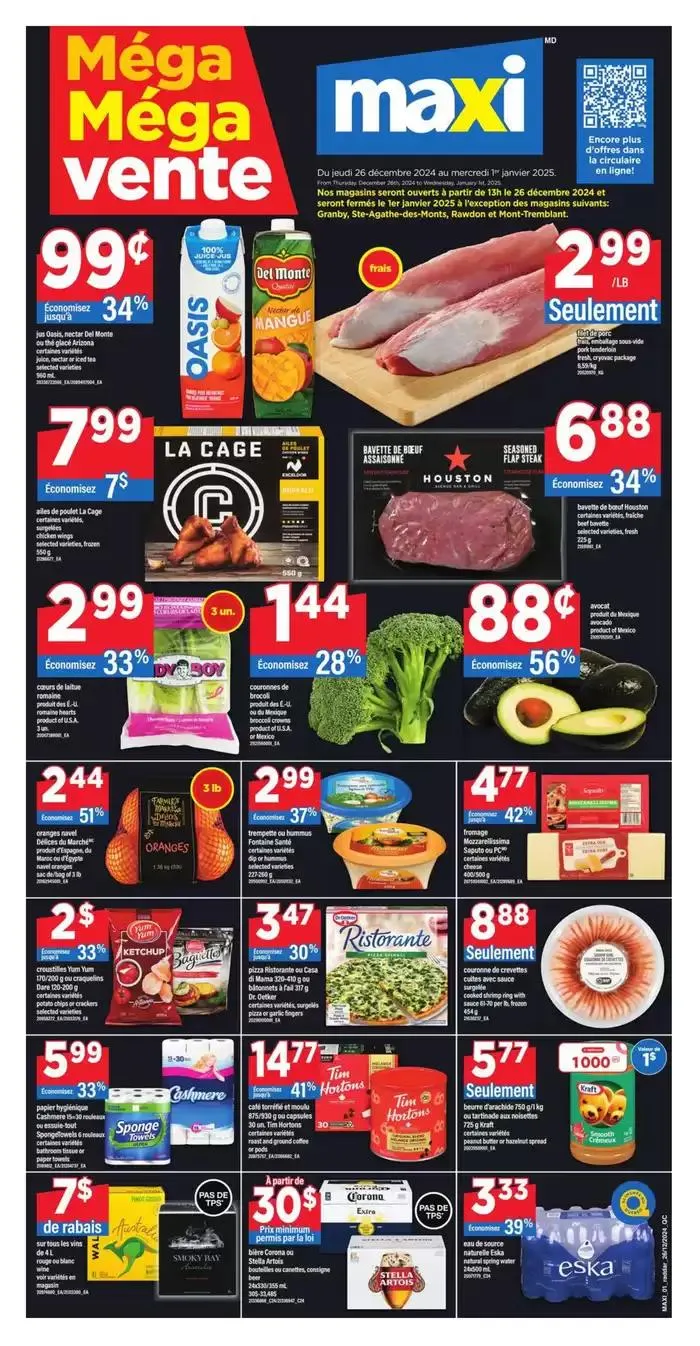 Weekly Flyer -Hybris from December 26 to January 1 2025 - flyer page 1