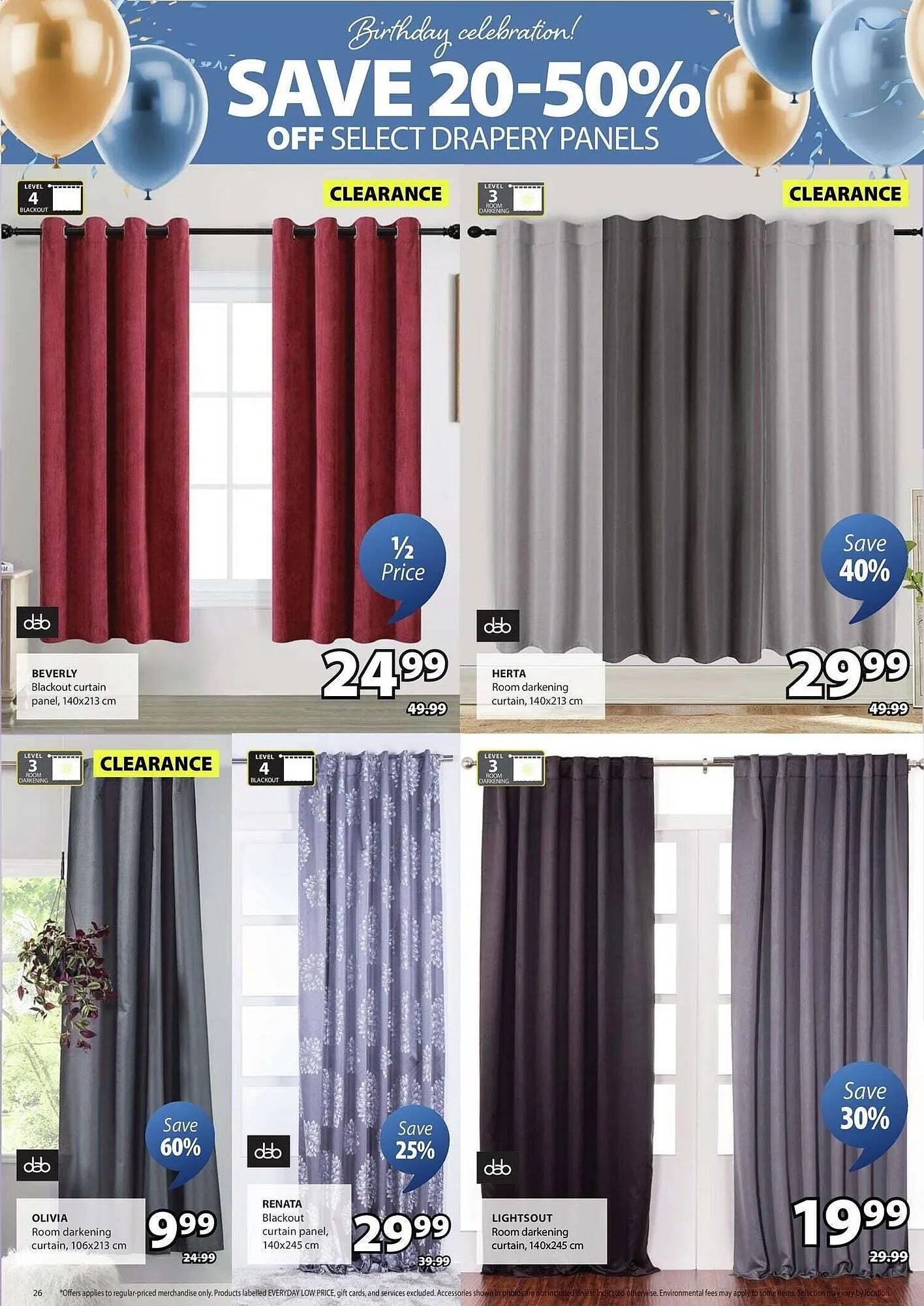 JYSK flyer from March 27 to April 3 2025 - flyer page 26