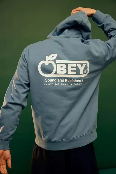 OBEY Sound And Resistance Hoodie Sweatshirt