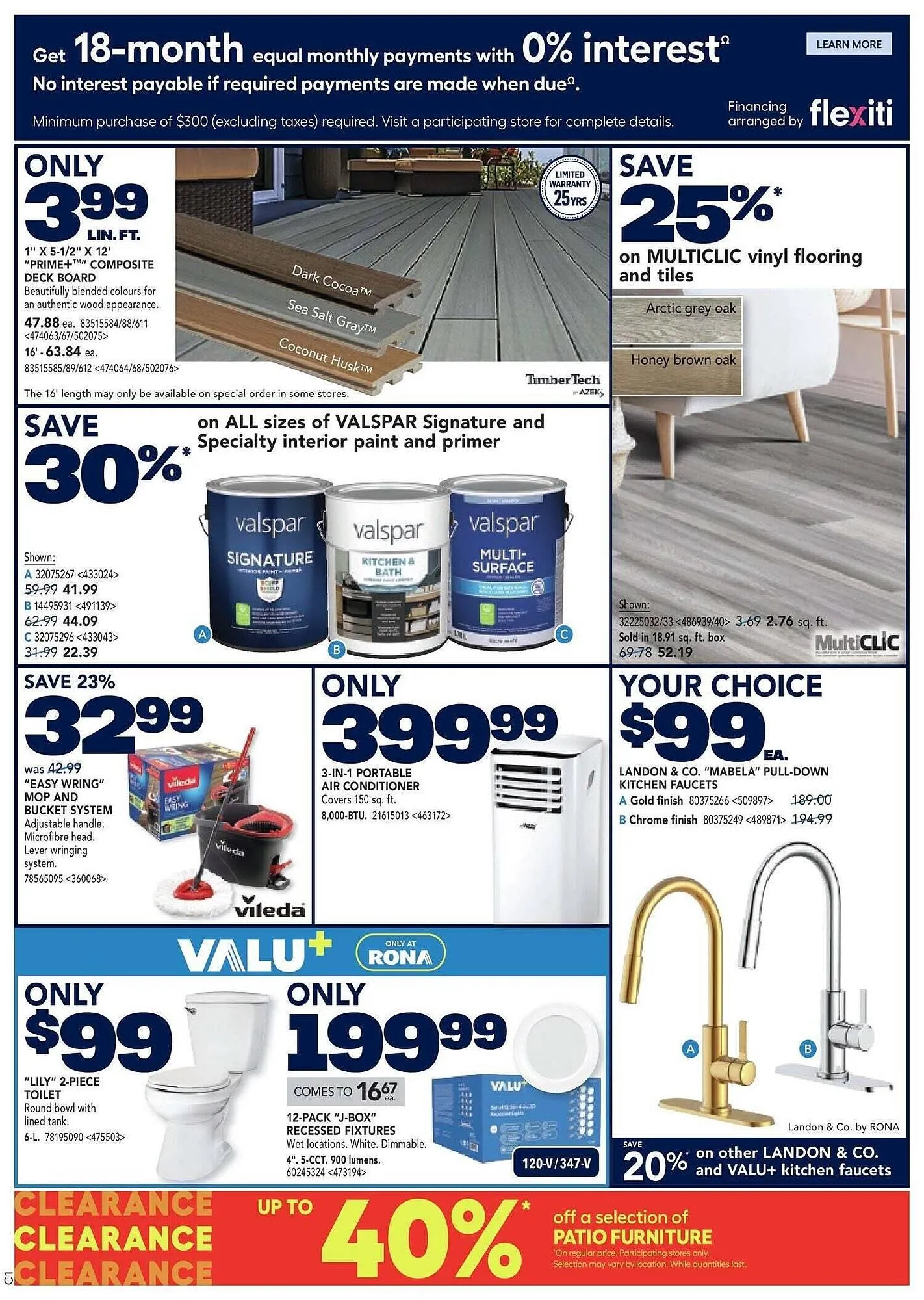 RONA flyer from August 1 to August 8 2025 - flyer page 2