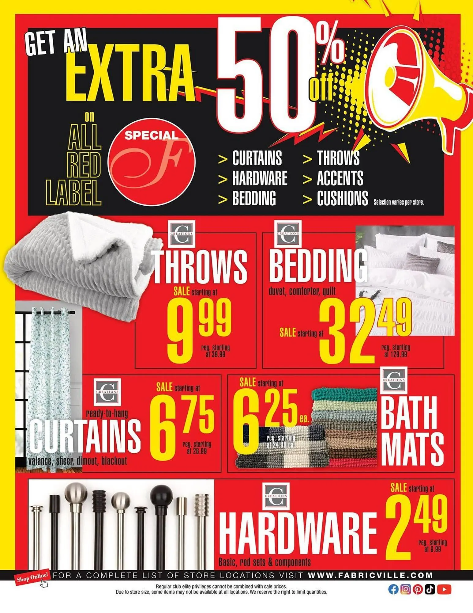 Fabricville flyer from August 6 to September 7 2025 - flyer page 4