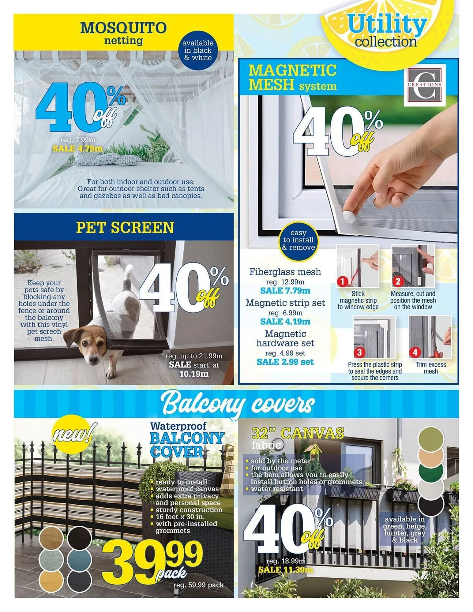 Fabricville flyer from June 16 to August 3 2025 - flyer page 7